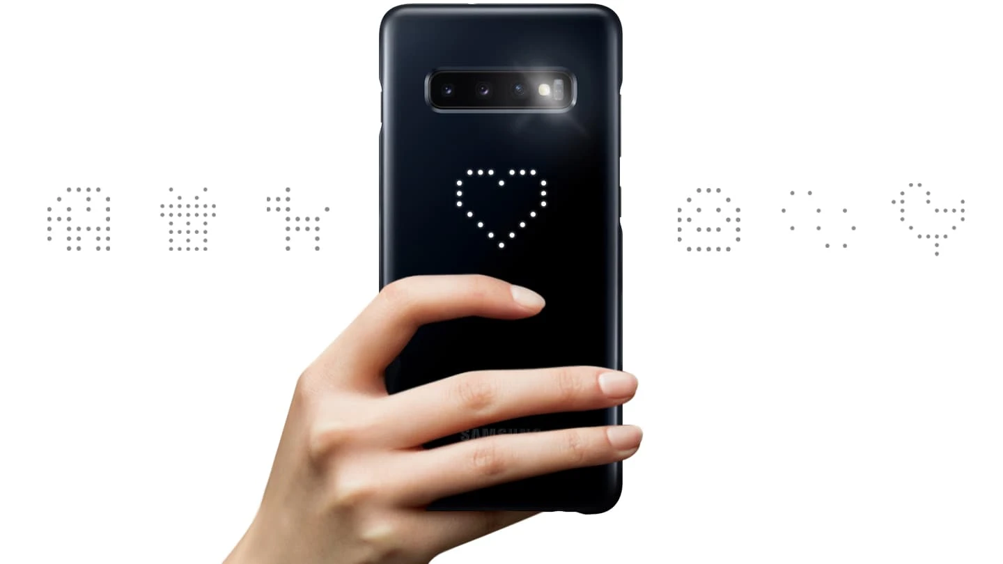 Samsung KG975CWE NFC powered LED dėkliukas skirtas Galaxy 10+ (Baltas) aprašymas - Prekės nuotrauka