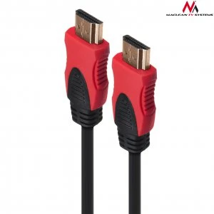 Laidas HDMI-HDMI Maclean MCTV-706 1.8m v2.0 30AWG 4K 60Hz aprašymas - Prekės nuotrauka