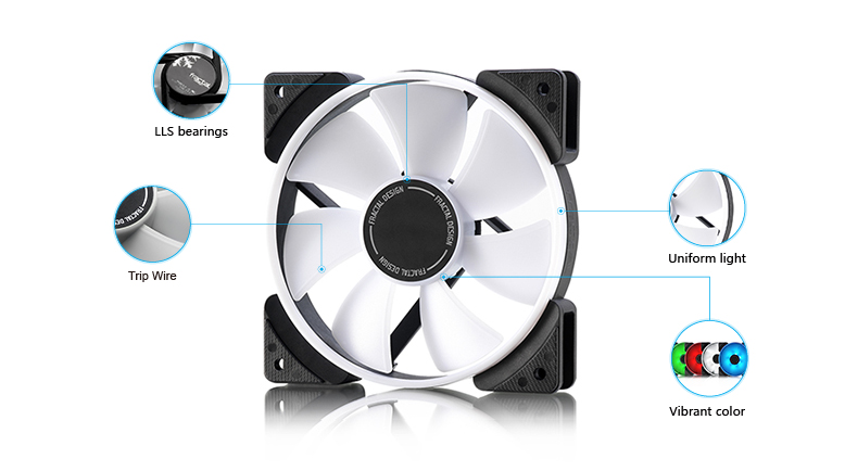 FRACTAL-DESIGN FD-FAN-PRI-AL12 (Žalias) aprašymas - Prekės nuotrauka