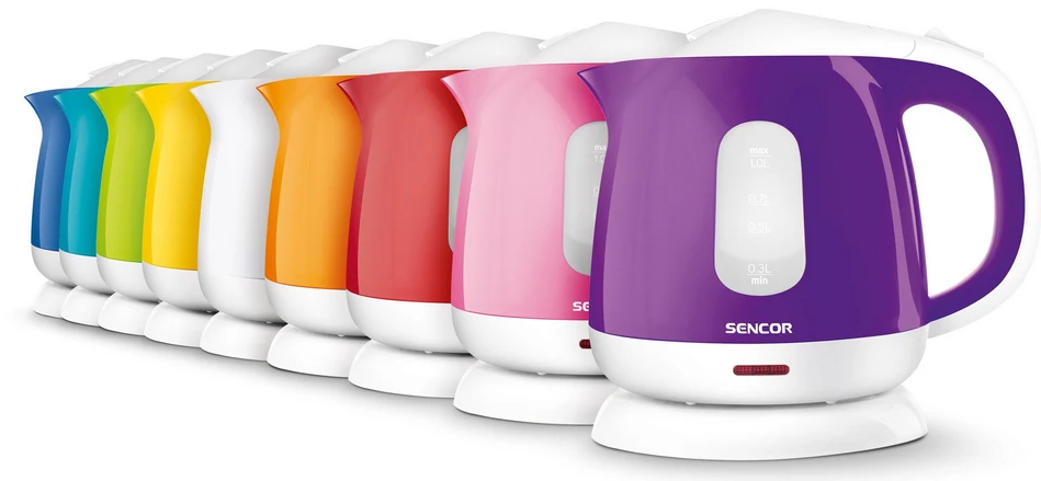 Sencor elektrinis virdulys 1L,mėlynas, 1100W aprašymas - Prekės nuotrauka