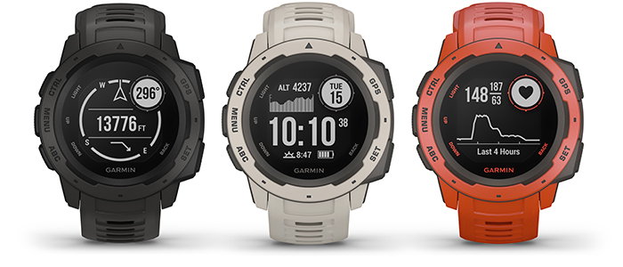 Išmanusis laikrodis Garmin Instinct, Tundra spalvos | Varle.lt