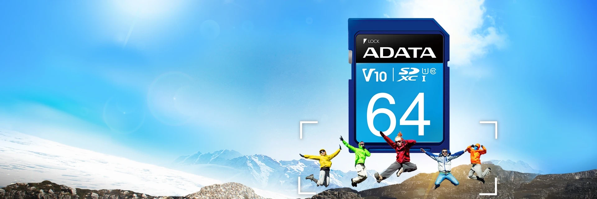 Atminties kortelė Adata Premier SDXC UHS-I U1 64GB aprašymas - Prekės nuotrauka