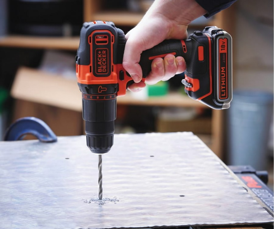 Black & Decker įrankių rinkinys BCK22S1S-QW aprašymas - Prekės nuotrauka