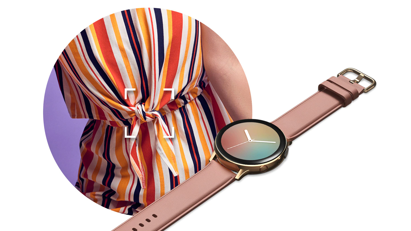 Samsung R830 Galaxy Watch Active 2 40mm Stainless Steel Gold Sm R830nsdaseb Ebay