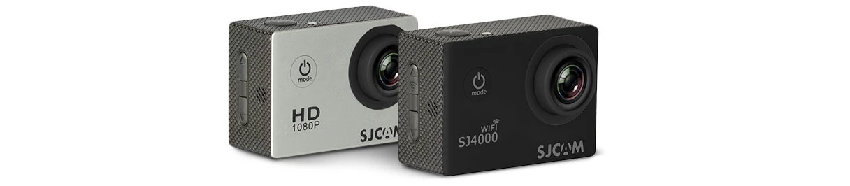 Veiksmo kamera SJCAM SJ4000 WiFi juoda aprašymas - Prekės nuotrauka
