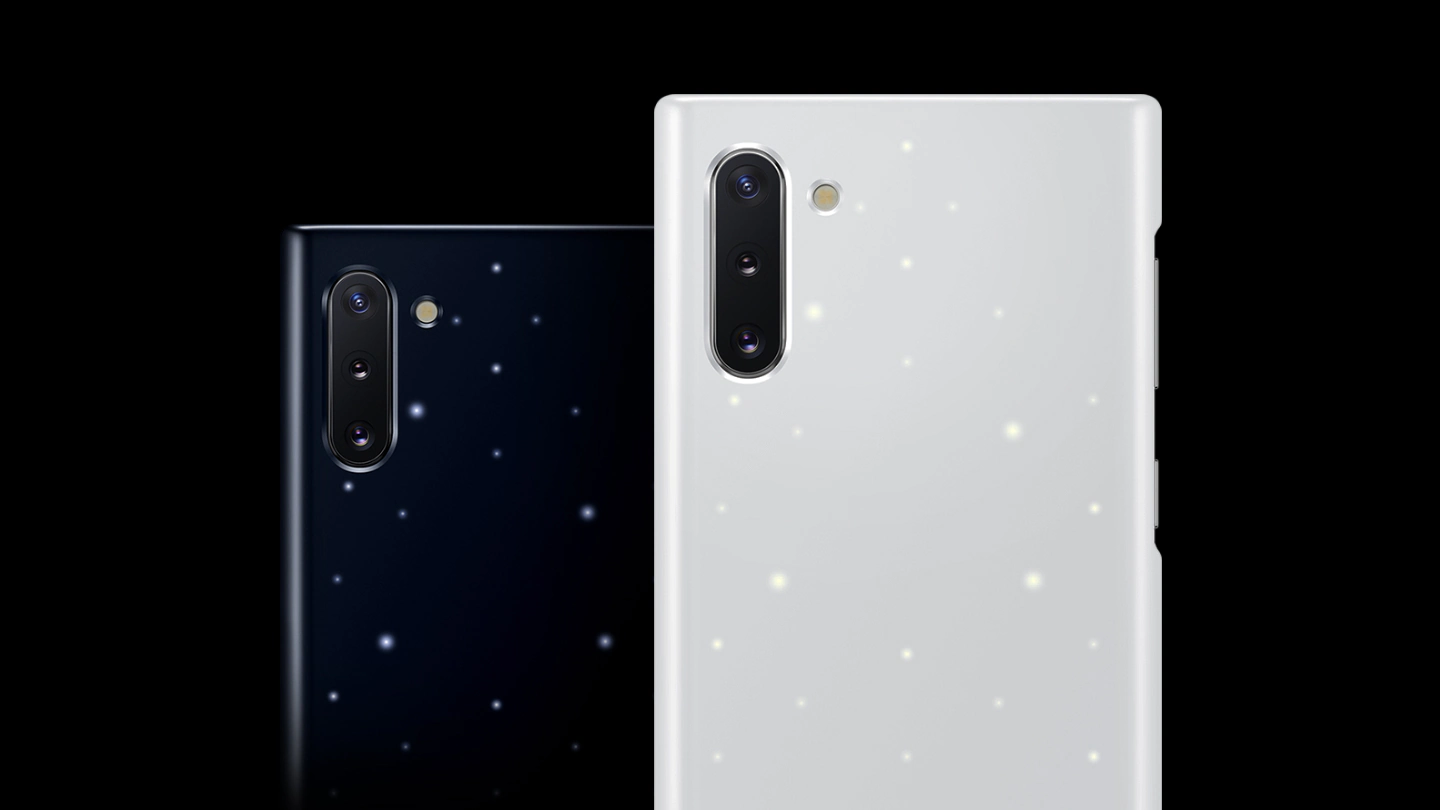 Samsung Galaxy Note10 LED dėklas (Baltas) KN970CWE  aprašymas - Prekės nuotrauka