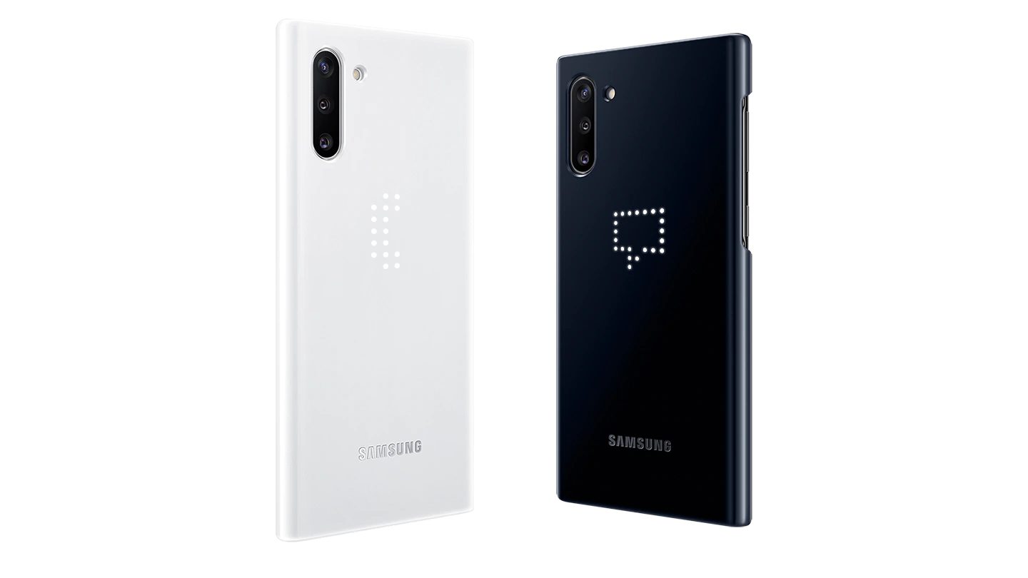 Samsung Galaxy Note10 LED dėklas (Baltas) KN970CWE  aprašymas - Prekės nuotrauka