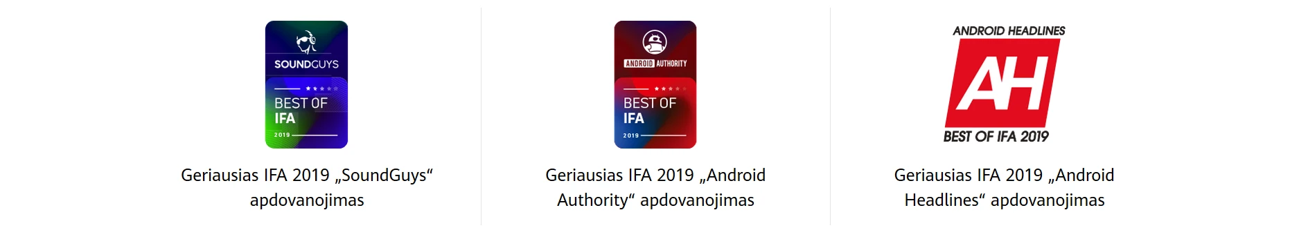 Ausinės Huawei FreeBuds 3, Baltos aprašymas - Prekės nuotrauka