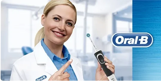 Elektrinis dantų šepetėlis Oral-B Vitality 100 CrossAction D100.413 Baltas  aprašymas - Prekės nuotrauka