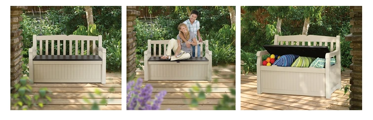 Keter Suoliukas-daiktadėžė EDEN GARDEN BENCH 265 L aprašymas - Prekės nuotrauka