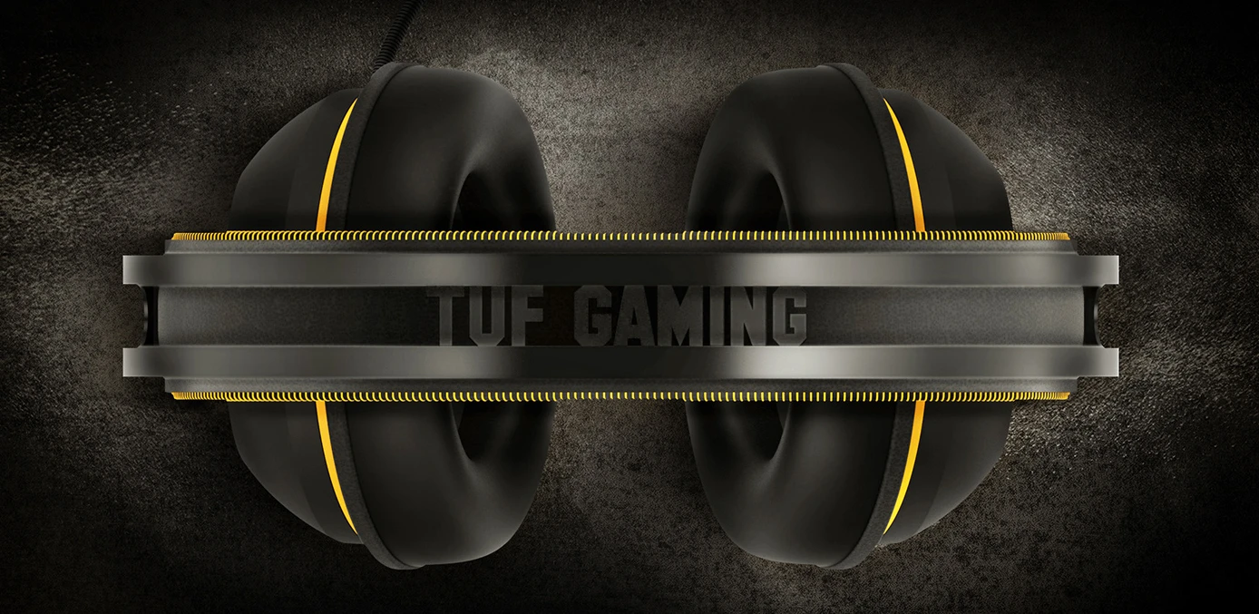 Žaidimų ausinės Asus TUF Gaming H7 Core, tinka PC, Mac, PS4, Nintendo Switch, mobiliems įrenginiams, Xbox One, Raudonos aprašymas - Prekės nuotrauka
