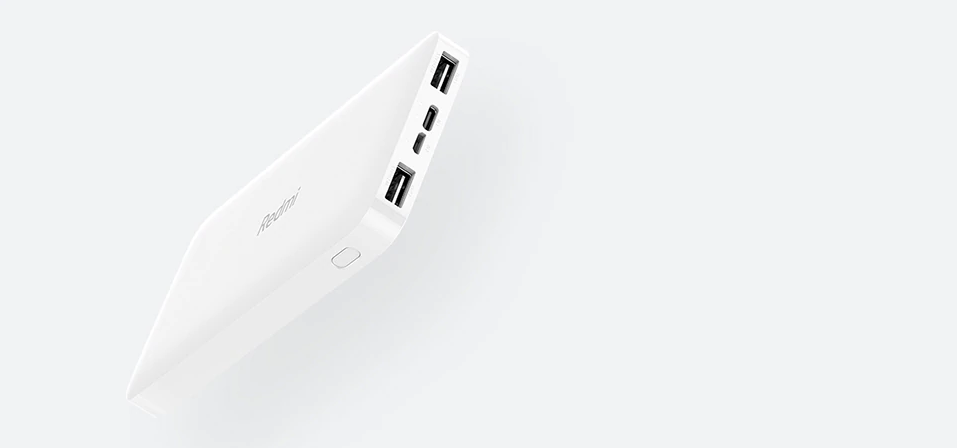 Xiaomi | Redmi Power Bank | 10000 mAh | USB, USB-C | Juodas aprašymas - Prekės nuotrauka