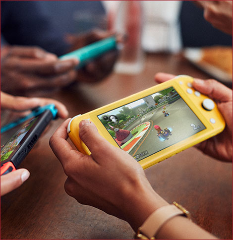 Žaidimų konsolė Nintendo Switch Lite Turkio spalvos 32GB wi-fi aprašymas - Prekės nuotrauka