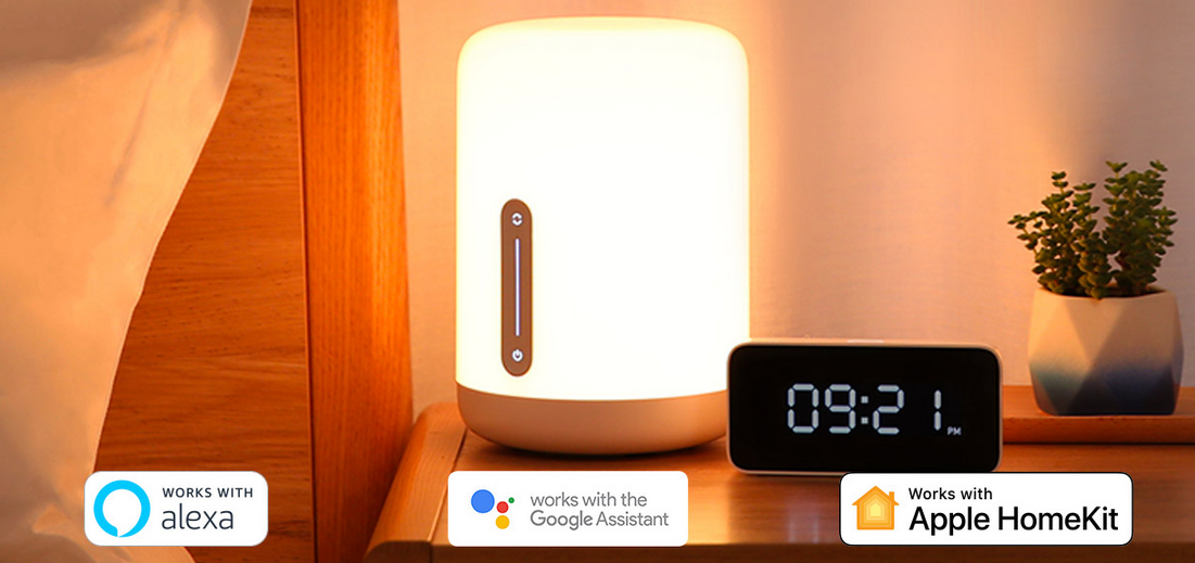 Šviestuvas Xiaomi Mi Bedside Lamp 2, Mi Smart Home aprašymas - Prekės nuotrauka