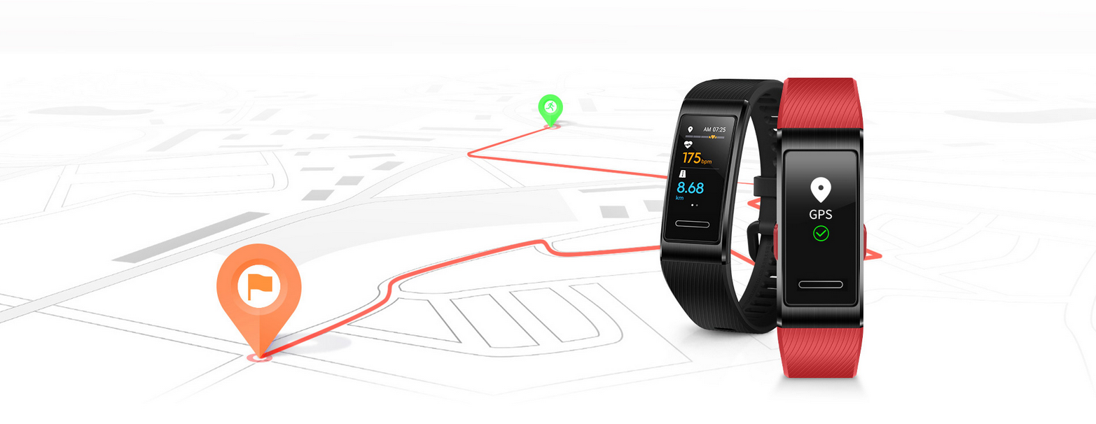 Išmanioji apyrankė Huawei Band 4 Pro, Juodos spalvos | Varle.lt