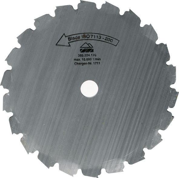 Makita Pjaunamieji ašmenys 200 mm/20mm BC4510, EM4351UH, EM4350UH, EBH341U 385224171 aprašymas - Prekės nuotrauka