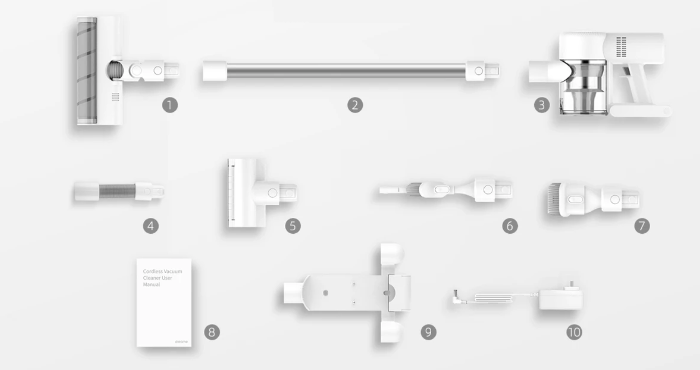 Belaidis dulkių siurblys Xiaomi Dreame V10 | Varle.lt