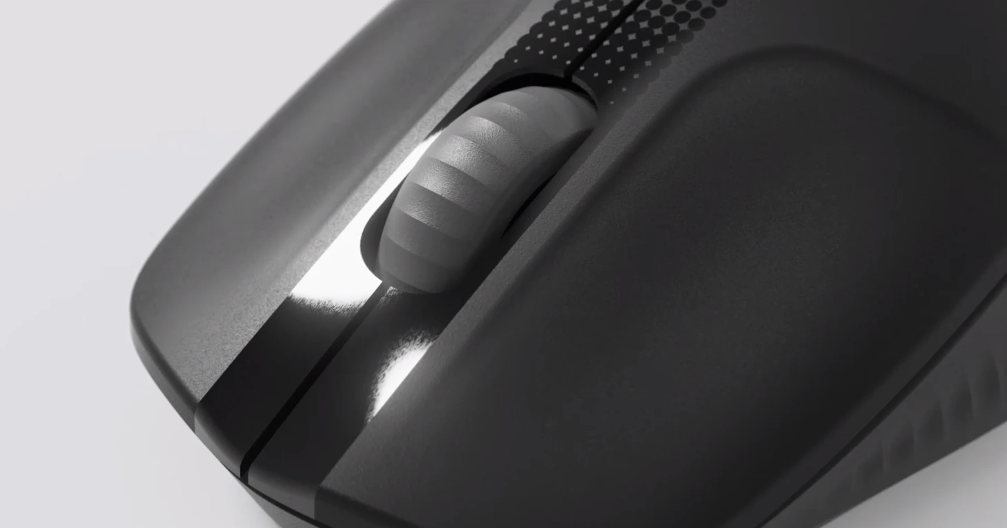 Belaidė pelė Logitech M190, raudonos spalvos aprašymas - Prekės nuotrauka