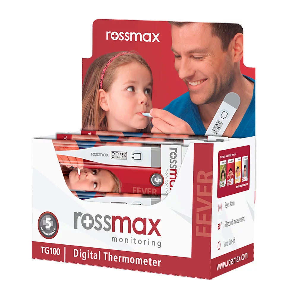 Rossmax TG 100 skaitmeninis termometras aprašymas - Prekės nuotrauka