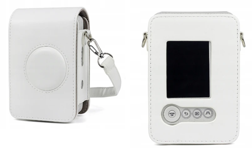 LoveInstant dėklas fotoaparatui Fujifilm Fuji Instax Mini Liplay, baltas aprašymas - Prekės nuotrauka