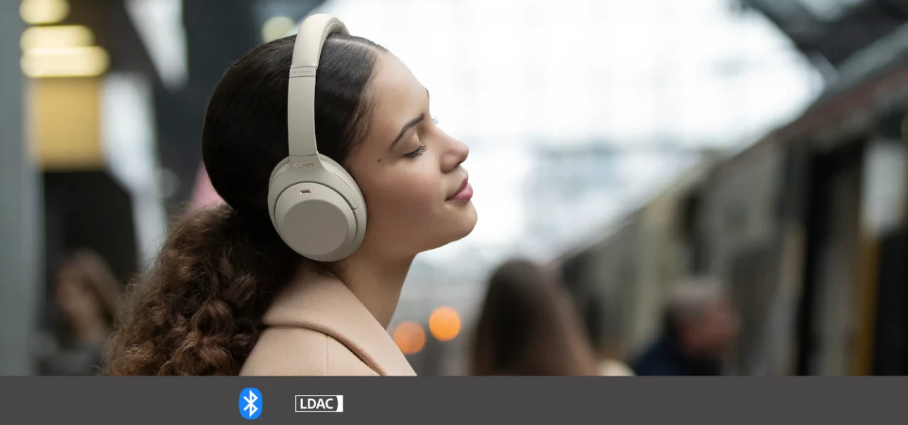 Sony WH-1000XM4 belaidės triukšmą slopinančios ausinės, Mėlynos aprašymas - Prekės nuotrauka
