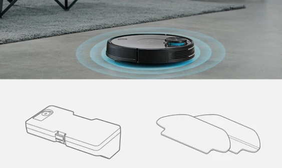 Dulkių siurblys - robotas Viomi V2 Pro aprašymas - Prekės nuotrauka