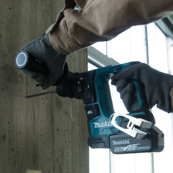 Makita DHR171Z Akumuliatorinis perforatorius, 18 V, SDS+, LED, Be akumuliatorių ir kroviklio! aprašymas - Prekės nuotrauka