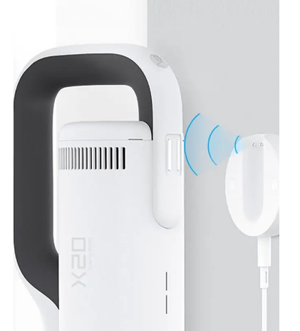 Dulkių siurblys Vacuum Cleaner|ROIDMI|NEX X20|Handheld / Cordless /  Bagless|435 Watts|34.2|Capacity 0.4 l|Noise 83 dB|Juodas / Baltas|Weight  2.6kg|XCQ06RM | Varle.lt