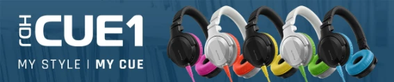 Belaidės ausinės Pioneer DJ  HDJ-CUE1BT, Juodos spalvos aprašymas - Prekės nuotrauka
