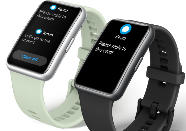 Išmanusis laikrodis Huawei Fit New „Active Edition“, Grafito juodos spalvos  | Varle.lt