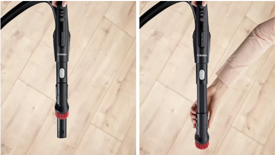 Dulkių siurblys Bosch BGB6X330 Serie | 6, su maišeliu, pilkas aprašymas - Prekės nuotrauka