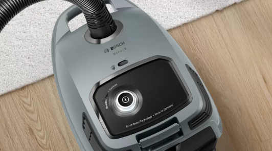 Dulkių siurblys Bosch BGB6X330 Serie | 6, su maišeliu, pilkas aprašymas - Prekės nuotrauka