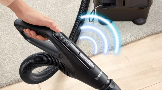 Dulkių siurblys Bosch BGB6X330 Serie | 6, su maišeliu, pilkas aprašymas - Prekės nuotrauka