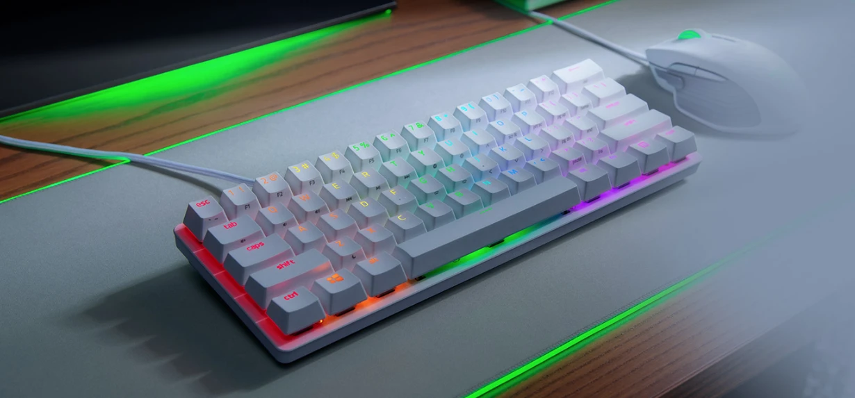 60% Mechaninė Žaidimų klaviatūra Razer Huntsman Mini, Red Switch, US išdėstymas aprašymas - Prekės nuotrauka