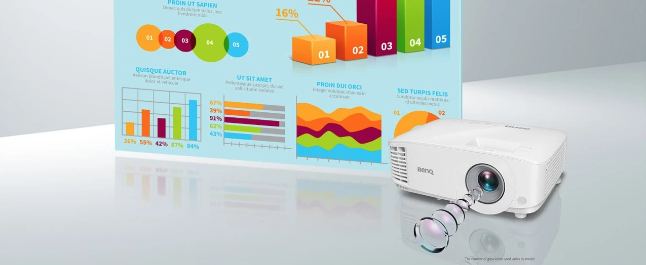 WXGA Verslo Projektorius BenQ MW560 aprašymas - Prekės nuotrauka