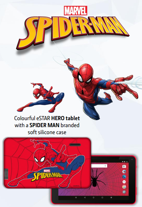Plansetinis Kompiuteris Estar Hero Spider Man Mid 7399 7 0 Wifi 16gb Zema Kaina Varle Lt