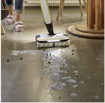 Dulkių siurblys Kärcher grindų valytuvas FC 7 Cordless Premium, baltas aprašymas - Prekės nuotrauka