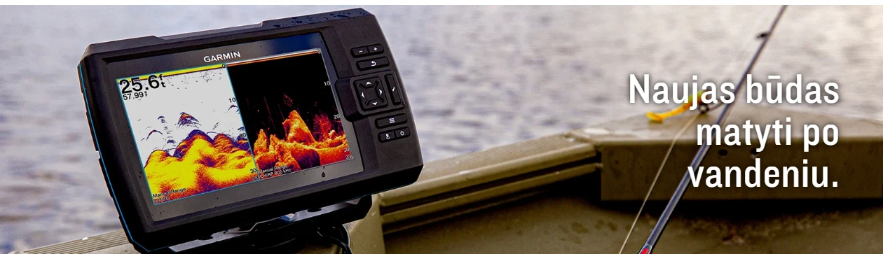 Garmin Striker Vivid 7cv Su keitikliu GT20-TM aprašymas - Prekės nuotrauka