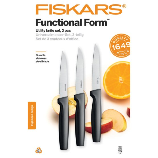 Fiskars Functional Form Universalių peilių rinkinys aprašymas - Prekės nuotrauka
