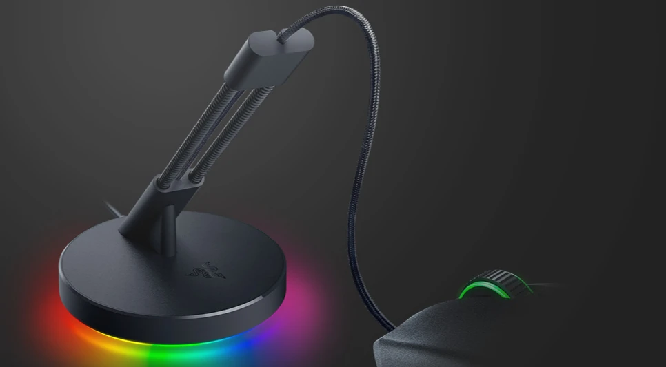 Pelės laido laikiklis Razer Mouse Bungee V3 Chroma aprašymas - Prekės nuotrauka