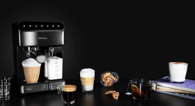 Kavos aparatas Cecotec Power Instant-ccino 20 Touch Serie, juodas aprašymas - Prekės nuotrauka