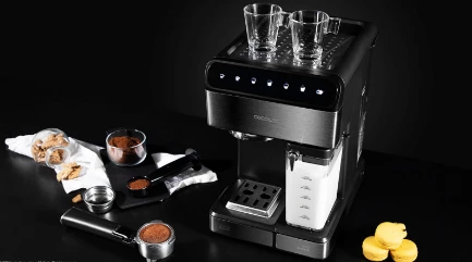 Kavos aparatas Cecotec Power Instant-ccino 20 Touch Serie, juodas aprašymas - Prekės nuotrauka
