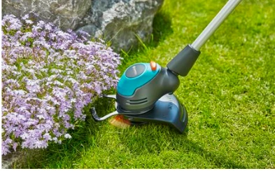 Gardena akumuliatorinė žoliapjovė EasyCut 23/18V P4A 18V pilnas komplektas aprašymas - Prekės nuotrauka