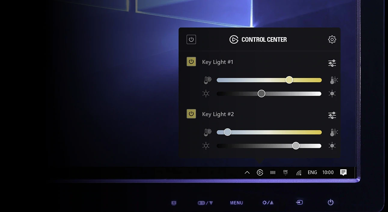 Elgato Key Light 2800 Lumens šviestuvas transliuotojui aprašymas - Prekės nuotrauka