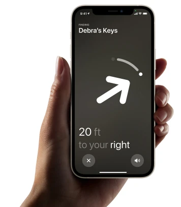 Apple AirTag (1 vnt.) aprašymas - Prekės nuotrauka