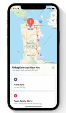 Apple AirTag (4 vnt.) aprašymas - Prekės nuotrauka