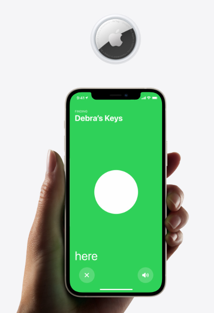 Apple AirTag (4 vnt.) aprašymas - Prekės nuotrauka