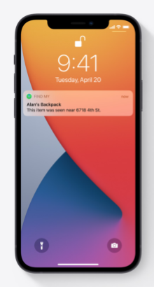 Apple AirTag (4 vnt.) aprašymas - Prekės nuotrauka