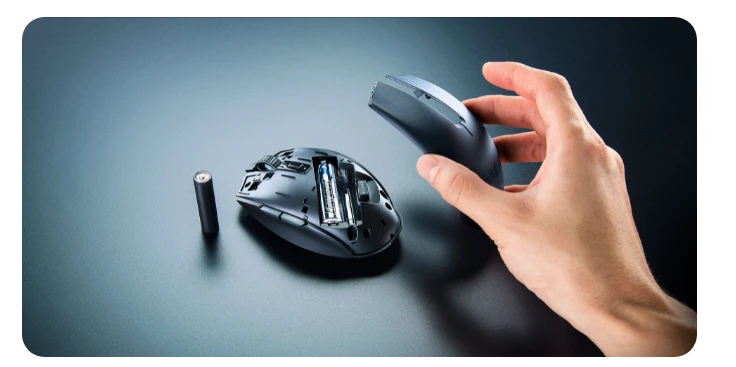 Ultra-Lengva Belaidė Žaidimų Pelė Razer Orochi V2, Balta aprašymas - Prekės nuotrauka