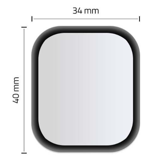 Hofi hibridinis stiklas Apple Watch 4/5 44mm aprašymas - Prekės nuotrauka